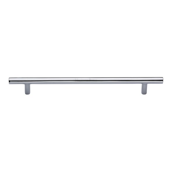 C0361 203-PC • 203 x 267 x 32mm • Polished Chrome • Heritage Brass Pedestal 11mm Ø Cabinet Pull Handle